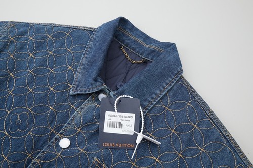 2025Men's womens embroidery padded jacket unisex coat high quality loose fit - Picture 6 of 9