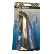 NEW Danco Slip-On Tub Spout Chrome Finish 1/2" Slip 89162 Chrome.