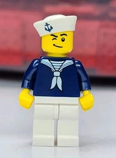 NEW LEGO® Sailor  Minifigure Anchor Cap col307 2017 Exclusive 