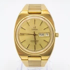 Vintage OMEGA Seamaster Automatic Day-Date Watch - Gold Plated - Spares/Repairs