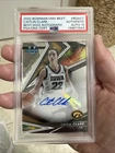 2022 BOWMAN UNIV BEST CAITLIN CLARK BEST/2022 AUTOGRAPH PSA AUTHENTIC