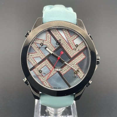 Jacob & Co 5 Time ZoneJCM-ATH6 Diamond Stainless Steel Watch