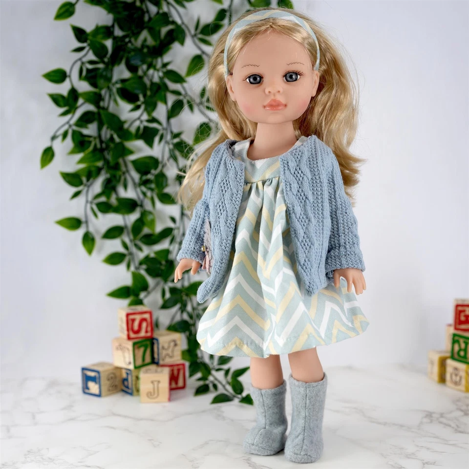 15" Fashion Dolls American Style Girl Baby Doll & Long Styling Hair BiBi Doll - Image 4 of 4