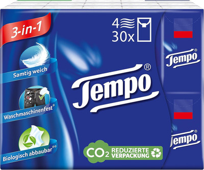 Tempo Tissues 30 Pack by Tempo