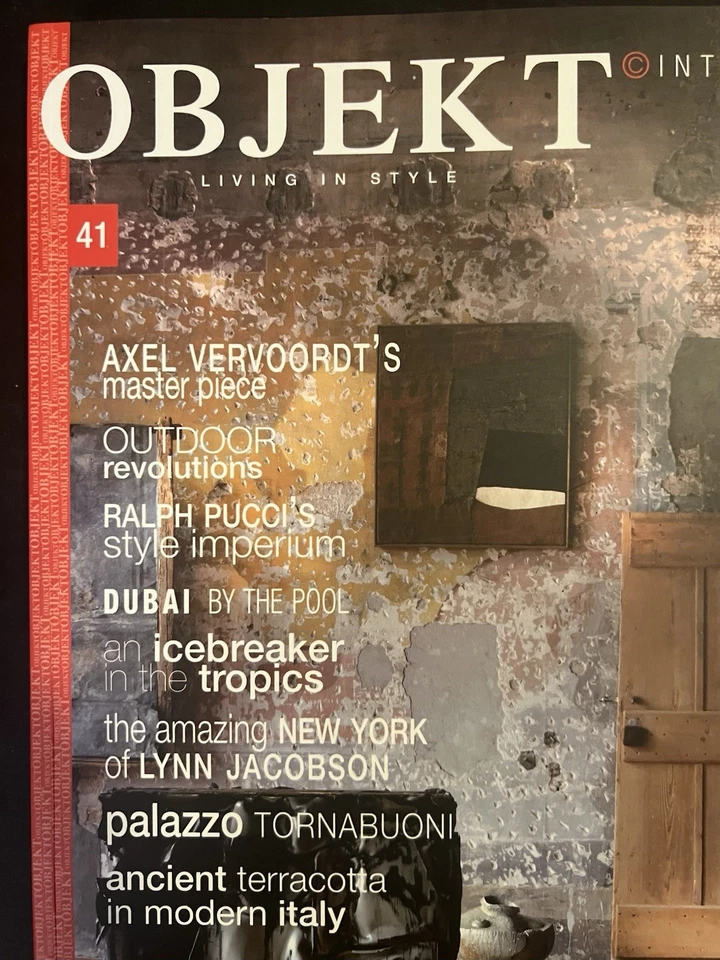 ‘Objekt International: Living in Style’ No. 41 Spring 2008 Netherlands - Image 2 of 4