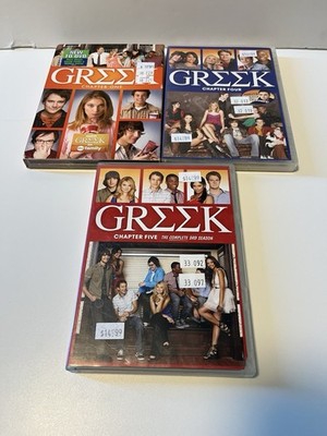 GREEK CHAPTER ONE FOUR FIVE DVDs Region 1 Rare