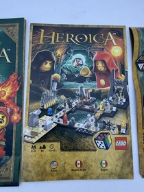 LEGO Games &bull; 3859 &bull; Heroica Caverns of Nathuz &bull; 100% Complete Box Instructions