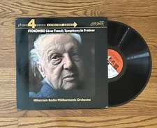 Franck Symphony in D Minor Stokowski Phase 4 London SPC 21061 Hilversum EX