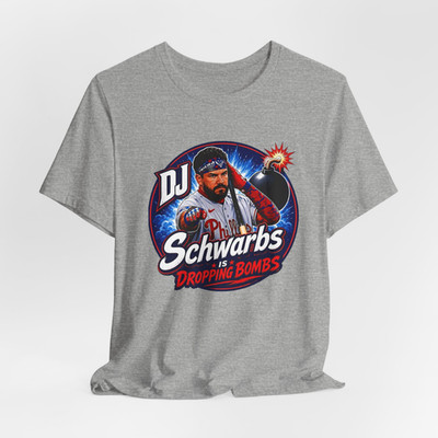 Philadelphia Baseball Phillies DJ Schwarbs T shirt, Kyle Schwarber, Baseball