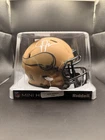 Justin Jefferson Signed Minnesota Vikings Salute To Service Mini Helmet BAS CERT