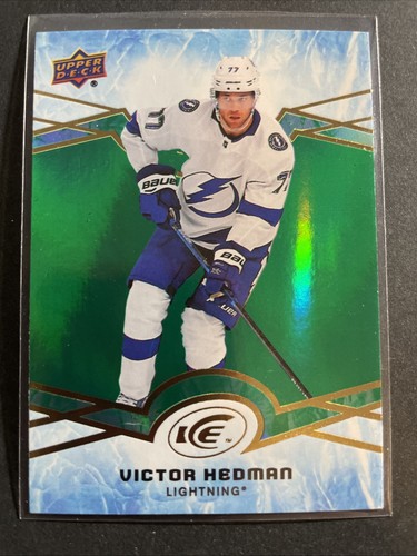 Victor Hedman 11 Tampa Bay Lightning 2018-19 Ice Green - Imagen 1 de 2