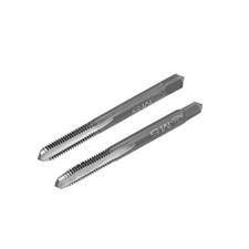 Metric Hand Tap M5 Thread 0.8 Pitch 3 Straight Flutes H2 Alloy Tool Steel