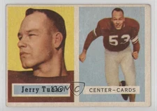 1957 Topps Jerry Tubbs #125 Rookie RC