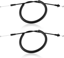 2PCS Rear Left and Right Side Door Latch Cables Compatible With Dodge Ram... 