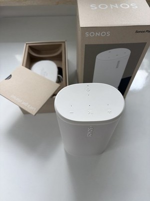 Sonos Play Bluetooth WLAN Tragbarer Lautsprecher Stereo Weiß PLAY  Neuwertig