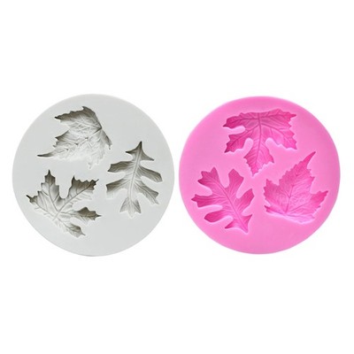 Maple Leaves Shape Ice Cream Tassel Earrings Mold Handmade Craft Gift for Family
