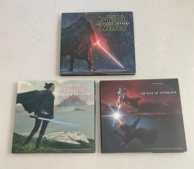 The Art Of Star Wars Force Awakens Last Jedi Rise of Skywalker Hardcover Books