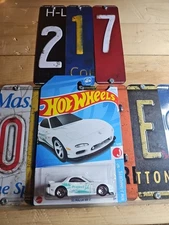 Hot Wheels '95 Mazda RX-7 White