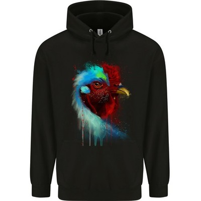 Ein Huhn Aquarell Kinder Kinder Kapuzenpullover