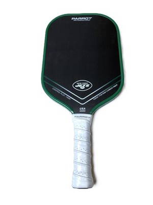 Parrot New York Jets Pro-formance Toray T700 Carbon Fiber 16MM Pickleball Paddle