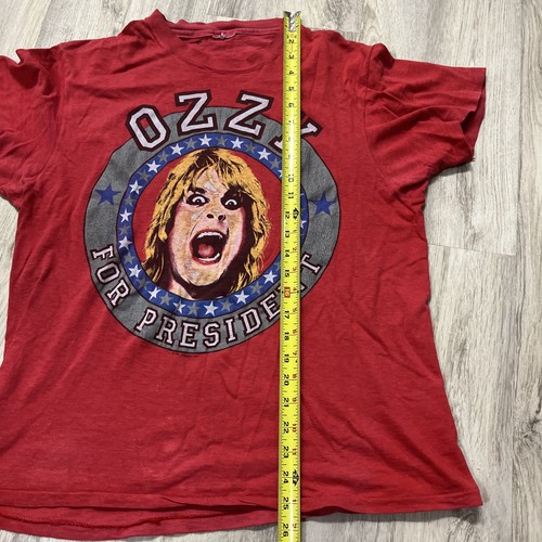Camisa Ozzy 1984 vintage Ozzy para presidente - Imagen 11 de 11