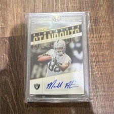 2018 Panini Absolute Signature Standouts Autograph Marcell Ateman #SS-MA Raiders