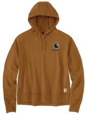 NWT Carhartt Women's Tencel Fiber Series French Terry Graphic Hooded Sweatshirt