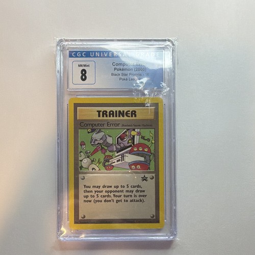 Computer Error graded CGC 8 for sale on eBay