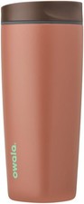 Owala SmoothSip Slider Insulated Stainless Steel Coffee 20 Ounces, Cozy Cocoa