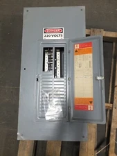 SQUARE D - QO442L225 - 225 AMP - M.L.O. PANEL 208/120 V, 3Ø 42 SPACES  #390