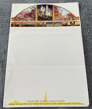 Vintage 1939 GOLDEN GATE EXPOSITION~PG & E Pacific Gas & Electric Letterhead