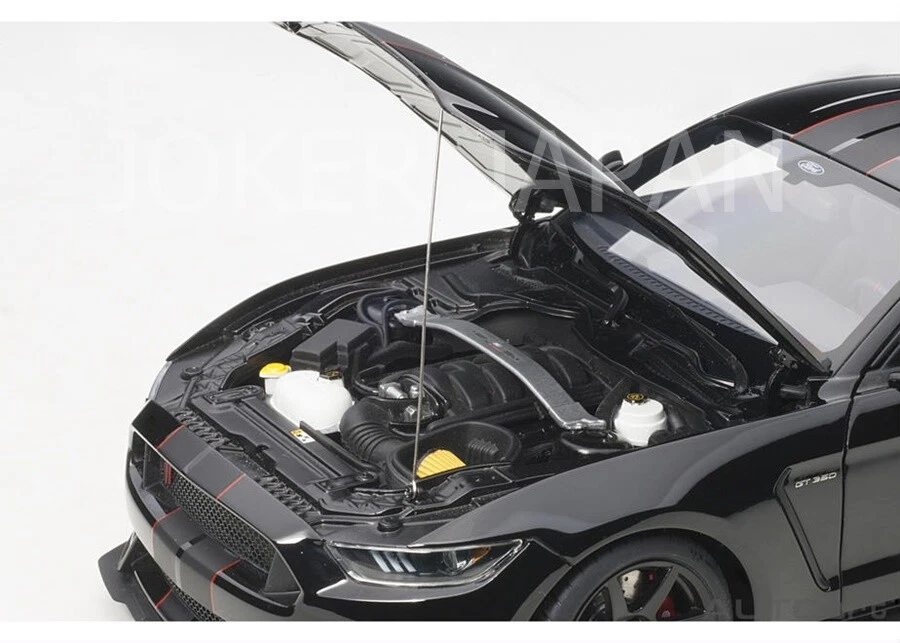 AUTOart Ford Shelby GT350R (Black / black stripe) [72934] 1/18 JDM