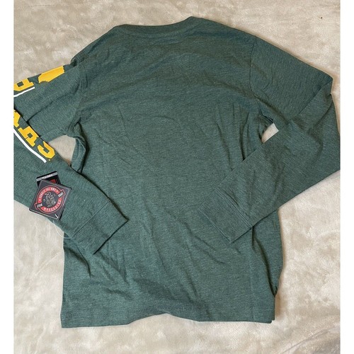 Camisa verde manga larga Baylor University juvenil talla M 12-14 - Imagen 2 de 3