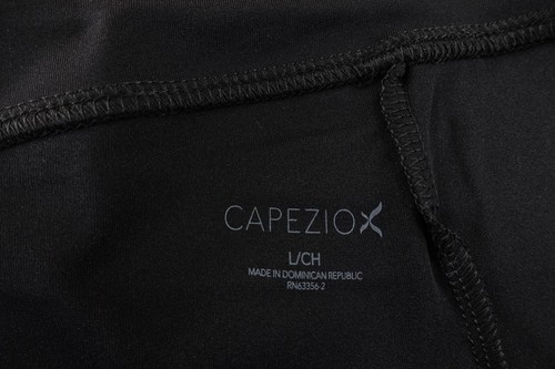 Capezio Girls SIze Large Black High Waisted Shorts NWT - Picture 2 of 10