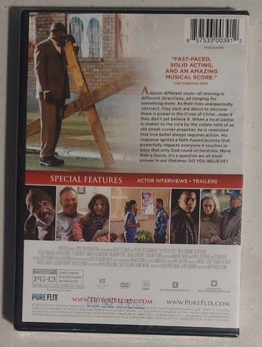 Do You Believe? (DVD, 2015) New And Sealed - Picture 2 of 3