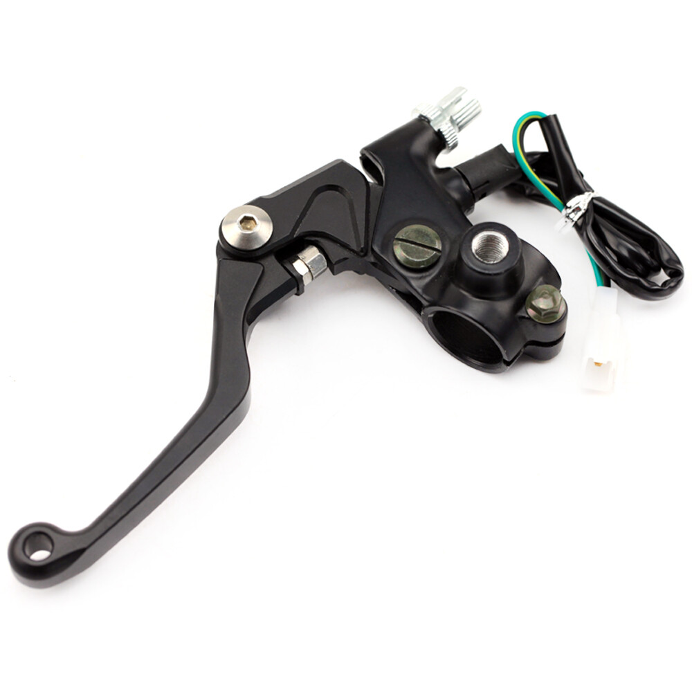 Black Aluminum Clutch Lever & Perch For Suzuki DRZ400, DRZ400S