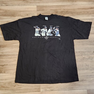 Vintage 2000 Chicago White Sox MLB Baseball Thomas Singleton Ordonez 2XL Tshirt