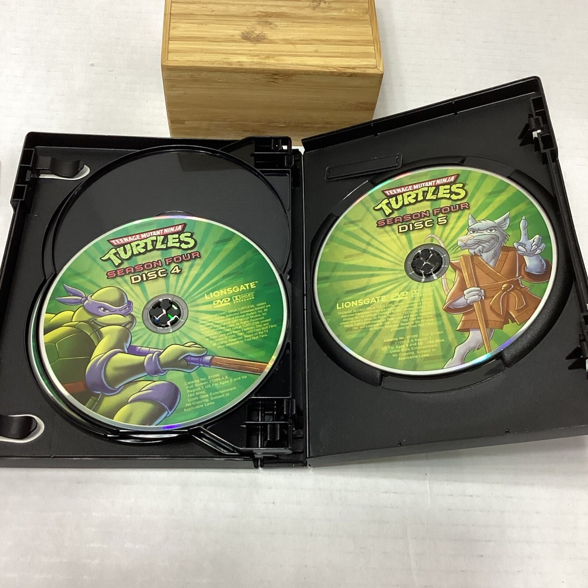 Teenage Mutant Ninja Turtles (1987 Series) Season Four 5 Disc Set