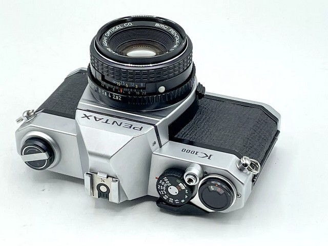 Pentax K1000 35mm SLR Camera Kit w/ 50mm or 55mm Lens - Very Pentax K1000 35mm SLR Camera Kit w/ 50mm or 55mm Lens - Very