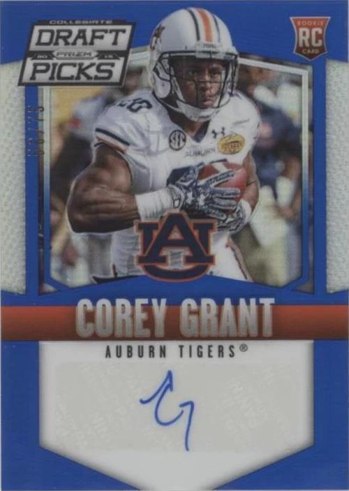 Blue Prizm Autographs