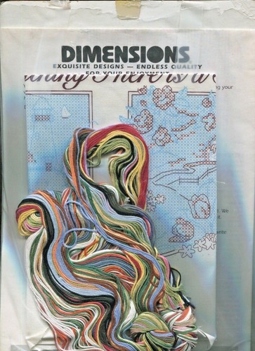 Dimensions A Season For Everything Stamped Cross Stitch Kit Complete - Picture 2 of 2