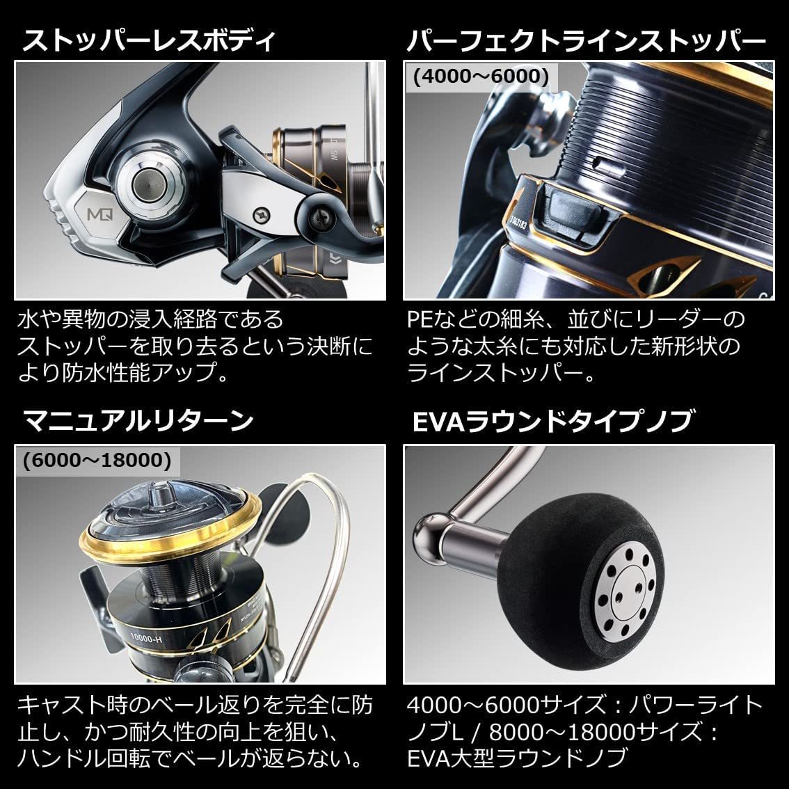 Daiwa Spinning Reel Casting Shore Jigging Jigging Caldia SW 2022