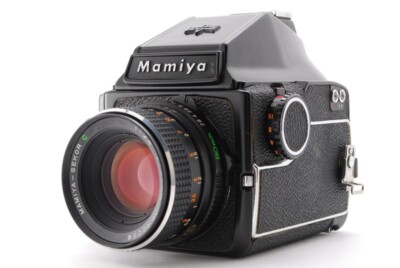 【Exc+5】 Mamiya M645 Eye Level Finder + Sekor C 80mm f/2.8 Lens From Japan
