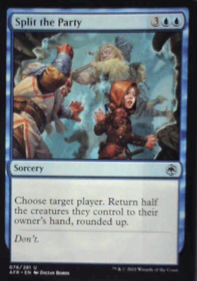 Split the Party - Adventures in the Forgotten Realms: #76, MTG Nm