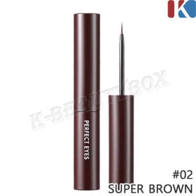 TONYMOLY Perfect Eyes Super Proof Eyeliner #02 Super Brown 6ml Liquid eyeliner