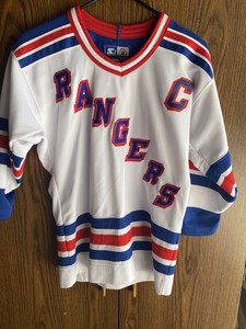 mark messier rangers jersey