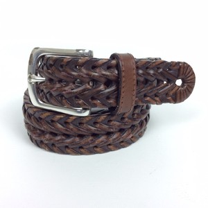 dockers braided leather belt