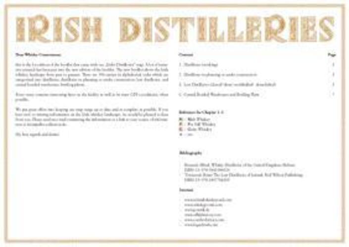 Thumbnail - Rüdiger Jörg Hirst | Whiskey Distilleries Ireland - Poster 42x60cm
