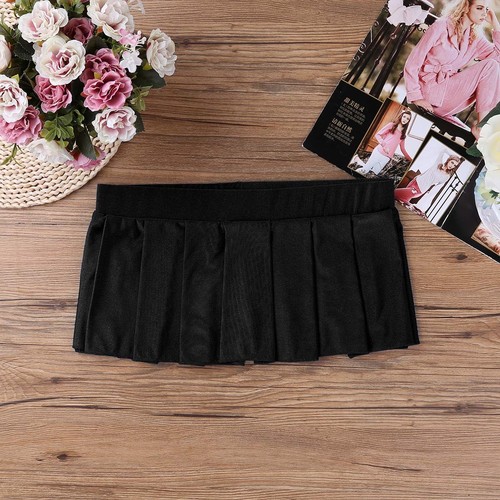 Mujeres Japonesa Colegiala Faldas Sólidas Plisadas Faldas Juegos con disfraces Fiesta Disfraces - Imagen 5 de 42