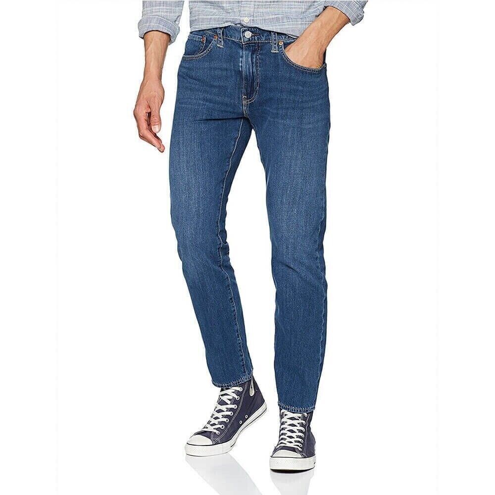 Levi's 502 Men's Jeans Regular Taper Fit Riveted Blue W 29 to 30 , L